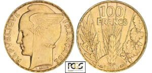 100 francs Bazor - 1935