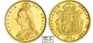 Grande-Bretagne - Victoria - 1/2 souverain 1887 Grande-Bretagne - Victoria - 1/2 souverain 1887