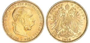 Autriche - Franz Josef - 10 corona 1905