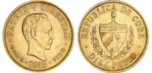 Cuba - 10 pesos 1916 Cuba - 10 pesos 1916