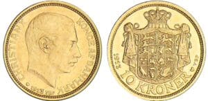 Danemark - Christian X - 10 kroner 1913 Danemark - Christian X - 10 kroner 1913