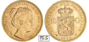 Pays-Bas - Wilhelmina - 10 gulden 1898 Pays-Bas - Wilhelmina - 10 gulden 1898