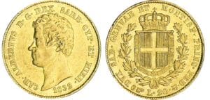 Italie - Sardaigne - Carlo Alberto - 20 lire 1832 (Turin) Italie - Sardaigne - Carlo Alberto - 20 lire 1832 (Turin)