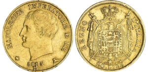 Italie - Règne d'Italie - 20 lire 2ème type - 1813 M (Milan)