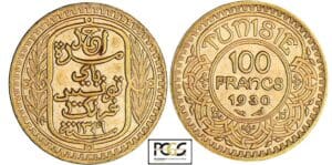 Tunisie - Ahmed - 100 francs 1930 Tunisie - Ahmed - 100 francs 1930