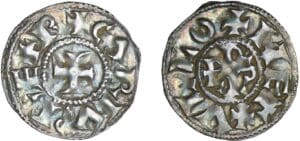 Charles II le Chauve - Denier (Melle)