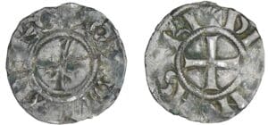 Bourgogne - Eudes III - Denier Bourgogne - Eudes III - Denier