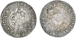 Lorraine - René Ier d'Anjou - Gros d'argent Lorraine - René Ier d'Anjou - Gros d'argent