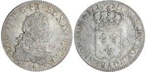 Louis XV - Ecu de France - 1720 A (Paris) flan réf Louis XV - Ecu de France - 1720 A (Paris) flan réf