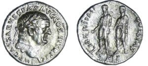 Vespasien - Denier - (70, Ephèse)