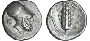 Italie - Lucanie - Métaponte - Statère à l'épi (350-330 av. J.-C.)