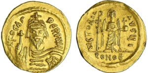 Focas - Solidus (602-610, Constantinople)