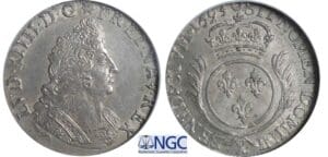 Louis XIV - ¼ écu aux palmes - 1693 X (Amiens) Louis XIV - ¼ écu aux palmes - 1693 X (Amiens)