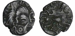 Coriosolites - 1/4 de statère de billon (80-50 av. J.-C.)