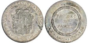 Allemagne - Fulda - Adalbert III - 1/2 taler 1796