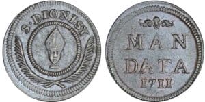 Belgique - Méreaux, Saint Denis - Liège - 1711 Belgique - Méreaux, Saint Denis - Liège - 1711