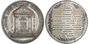 Jeton, franc-maçonnique - Loge …. 1832