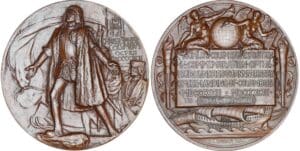 Etats-Unis - Médaille - Exposition Universelle de Chicago 1893, Christophe Colomb Etats-Unis - Médaille - Exposition Universelle de Chicago 1893, Christophe Colomb