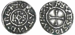 Charles II le Chauve - Denier (Soissons)