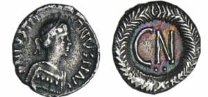 Justinien Ier - 1/2 silique (527-563, Ravenne)