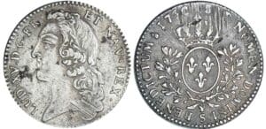 Louis XV - 1/5 écu au bandeau - 1750 S (Reims)