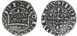Charles IV - Double parisis - 3ème émission 24 juillet 1326