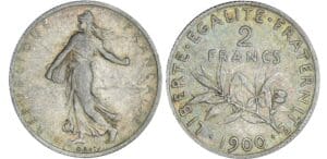 2 francs Semeuse - 1900 2 francs Semeuse - 1900