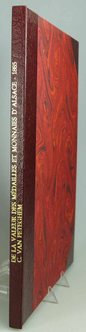 Médailles et monnaies d'Alsace - C. Van PETEGHEM - 1885 Médailles et monnaies d'Alsace - C. Van PETEGHEM - 1885