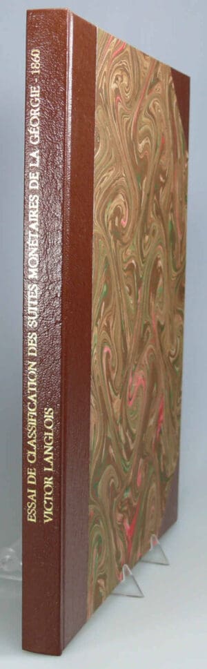 Essai de classification des monnaies de la Géorgie - 1860 Essai de classification des monnaies de la Géorgie - 1860