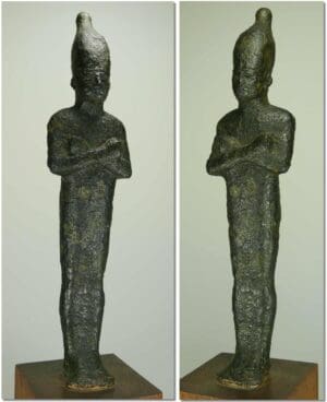 Egypte - Osiris en bronze - 633-332 av. J.-C. Egypte - Osiris en bronze - 633-332 av. J.-C.
