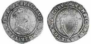 Irlande - James Ier - Shilling (Londres) Irlande - James Ier - Shilling (Londres)