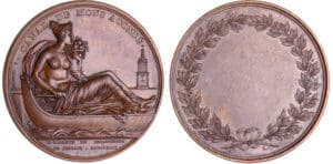 Belgique - Médaille - Canal de Mons 1813 Belgique - Médaille - Canal de Mons 1813