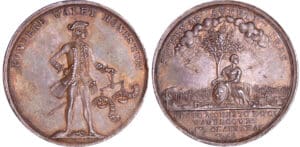 Allemagne - Médaille - Brunswick-Lüneburg - George III - 1761 Allemagne - Médaille - Brunswick-Lüneburg - George III - 1761