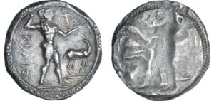 Bruttium - Caulonia  - Statère (530-510 av. J.-C.)