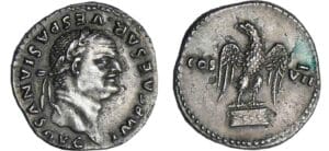 Vespasien - Denier (76, Rome) - Aigle