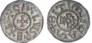 Charlemagne (768-814) - Denier (Bourges) Charlemagne (768-814) - Denier (Bourges)