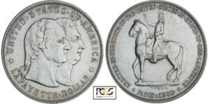 Etats-Unis - Commémorative - Dollar Lafayette 1900 Etats-Unis - Commémorative - Dollar Lafayette 1900