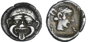 Royaume de Macédoine - Néopolis - Hémidrachme (411-348 av. J.-C.)