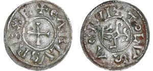 Charles II le Chauve (840-877) - Denier (Toulouse) Charles II le Chauve (840-877) - Denier (Toulouse)