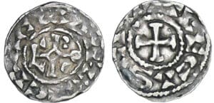 Charles III le Simple (898-923) - Denier (Troyes) immobilisation Charles III le Simple (898-923) - Denier (Troyes) immobilisation