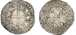 Charles IV (1322-1328) - Maille blanche