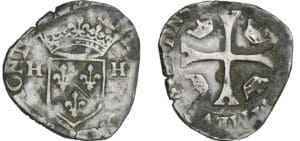 Dombes - Henri II de Montpensier - Douzain  (Trévoux)