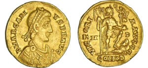 Arcadius - Solidus (395-402, Milan)