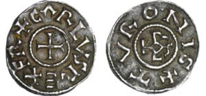 Charlemagne (768-814) - Denier (Tours) Charlemagne (768-814) - Denier (Tours)
