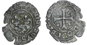 François 1er (1515-1547) - Denier tournois du Dauphiné - 1er type - Romans François 1er (1515-1547) - Denier tournois du Dauphiné - 1er type - Romans