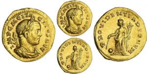 Tacite - Aureus (275-276, Lyon - La Providence