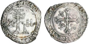 Louis XII (1498-1514) - Dizain - Lyon Louis XII (1498-1514) - Dizain - Lyon