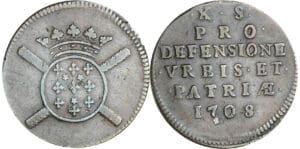 Siège de Lille - 10 sols Boufflers 1708