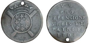 Siége de Lille - 5 sols Boufflers 1708