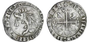 Dauphiné - Charles V (futur Charles VI) - Gros Dauphiné - Charles V (futur Charles VI) - Gros